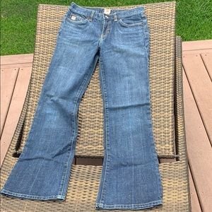 Express X2 flare leg jeans